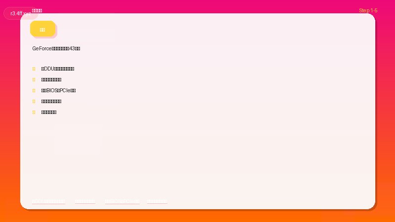 用DDU彻底卸载显卡驱动