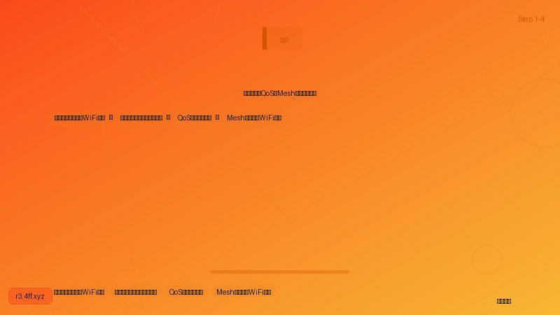 路由器信道QoS和Mesh组网优化指南 路由器信道选择和WiFi优化